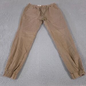 Free Planet Pants Mens XL Beige Joggers Pull On Drawstring Khaki Outdoor Hiking